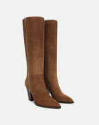 Bottes Levanne à talon carré