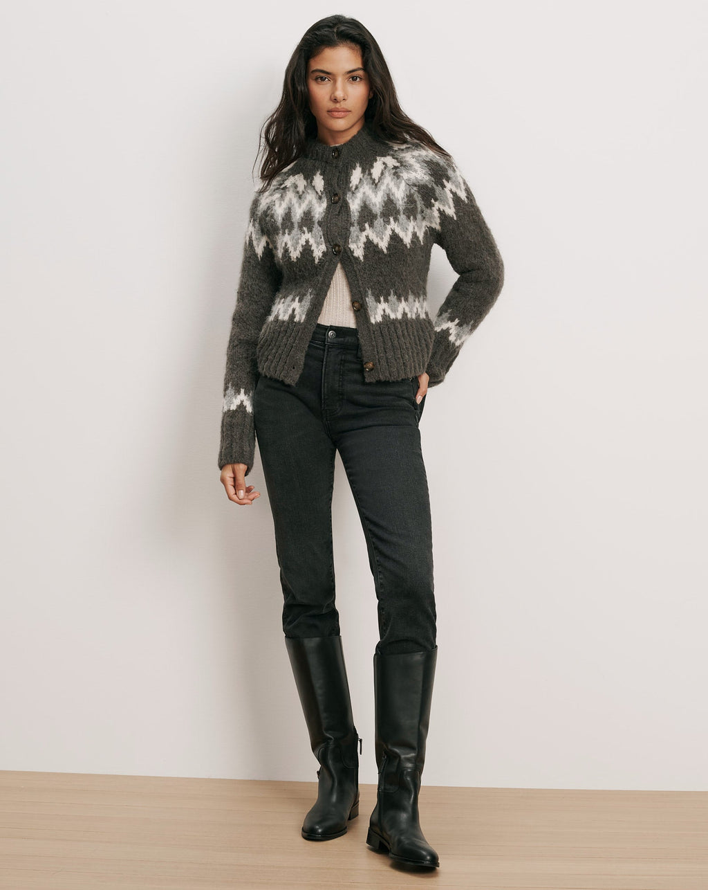 Christina Fair Isle Cardigan