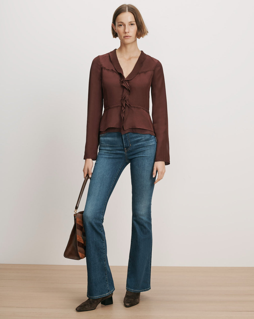 Loralynn Ruffled Blouse