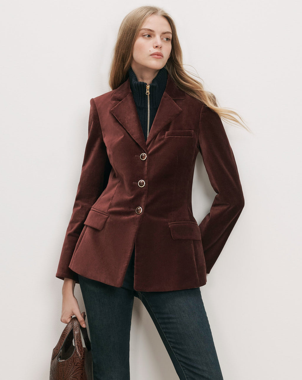 Raelynn Velvet Jacket