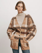 Covey Plaid Cardigan