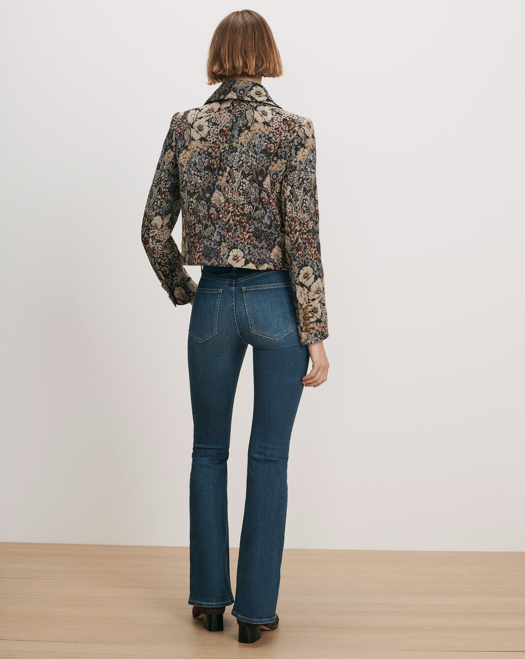 Veste brocart Wilde