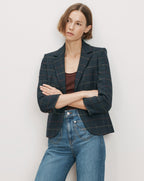 Schoolboy Plaid Dickey Jacket