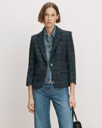 Schoolboy Plaid Dickey Jacket