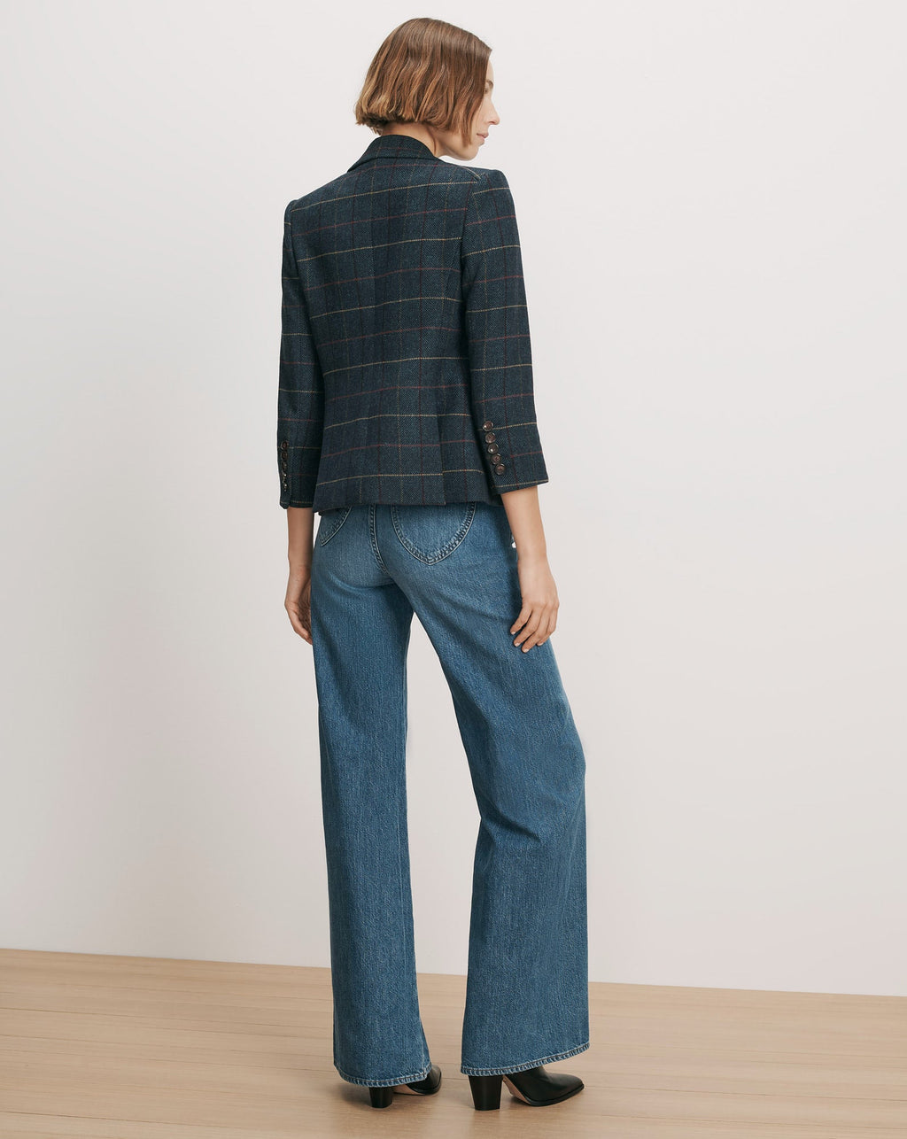 Schoolboy Plaid Dickey Jacket