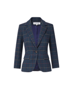 Schoolboy Plaid Dickey Jacket