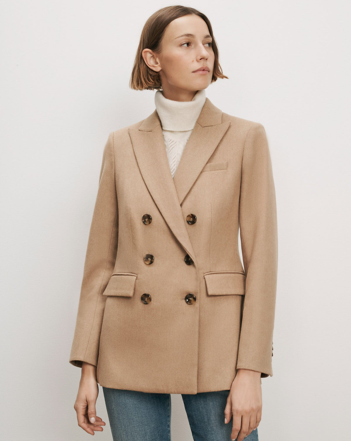 Ellette Camel Hair Dickey Jacket
