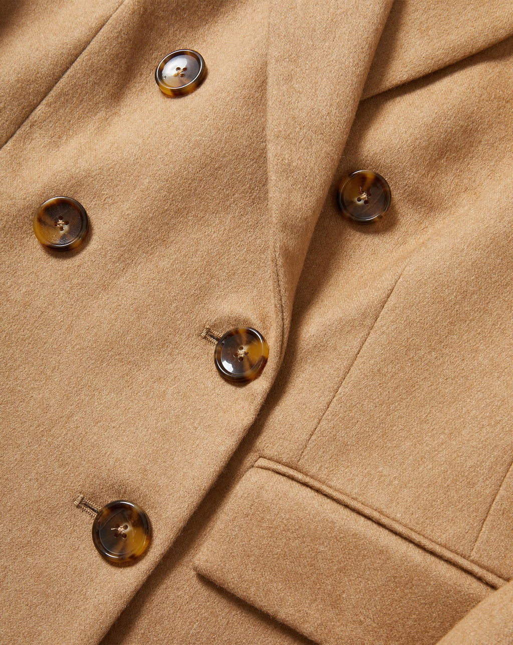 Ellette Camel Hair Dickey Jacket
