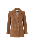 Oria Suede Dickey Jacket