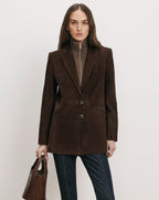 Maci Suede Dickey Jacket