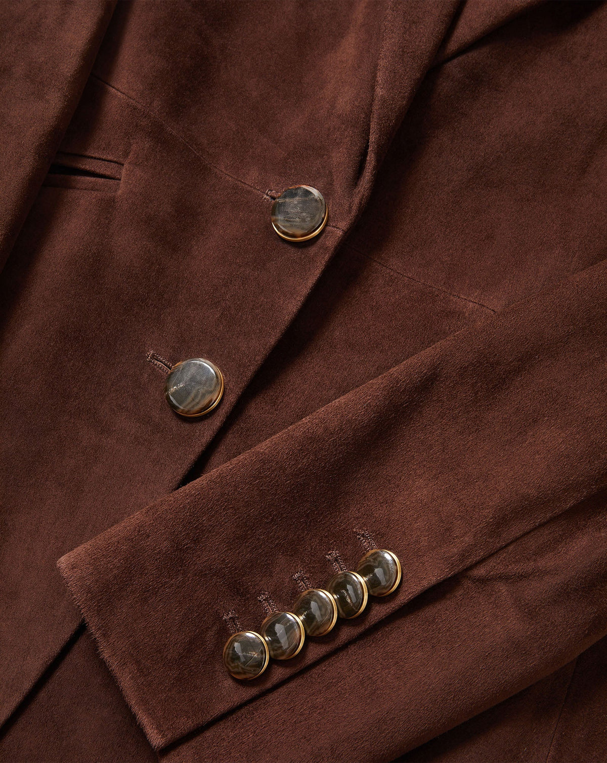 Maci Suede Dickey Jacket