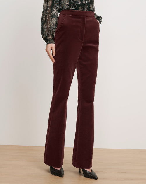Gracie Velvet Flare Pant