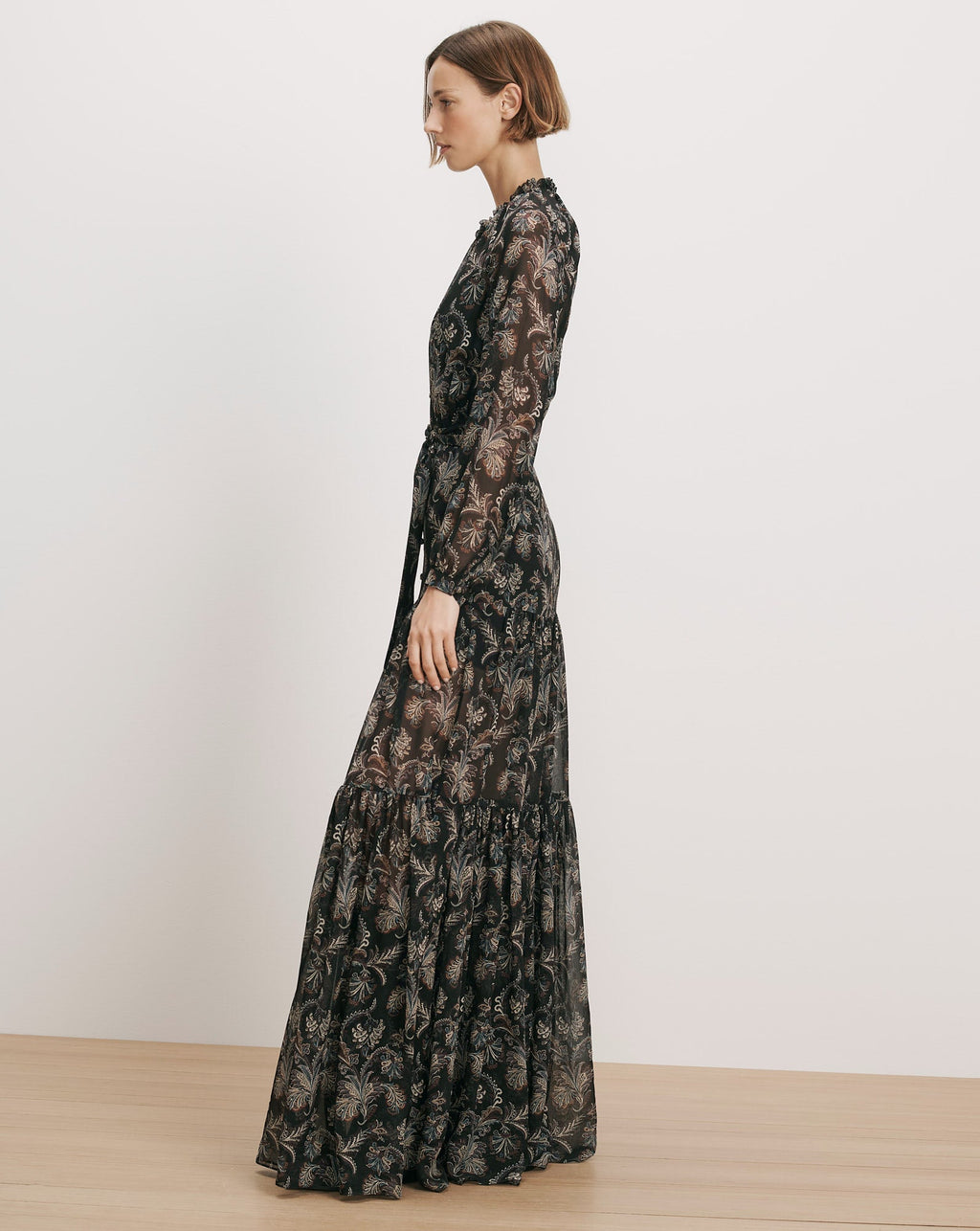 Isra Silk Maxi Dress