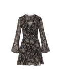 Adrienne Silk Mini Dress - Famous | Online Store