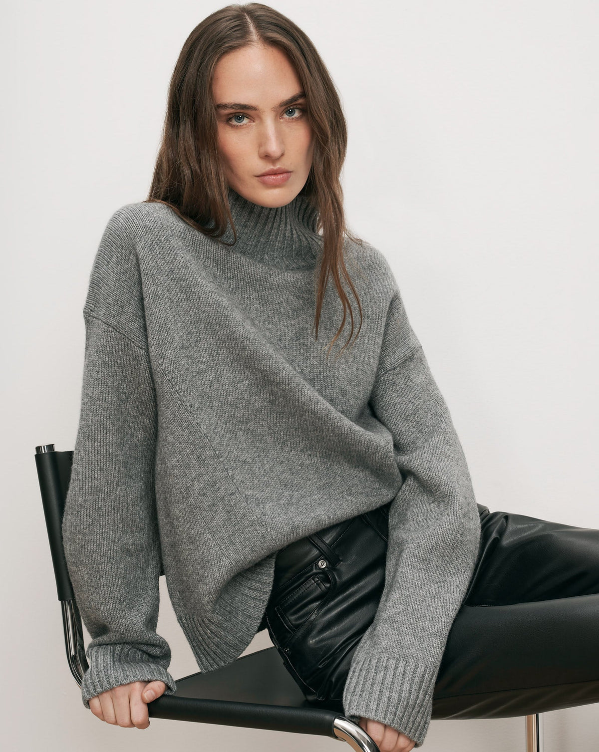 Journey Wool-Cashmere Sweater