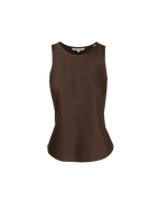 Sabrina Silk-Blend Tank Top