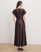 Redgrave V-Neck Midi Dress