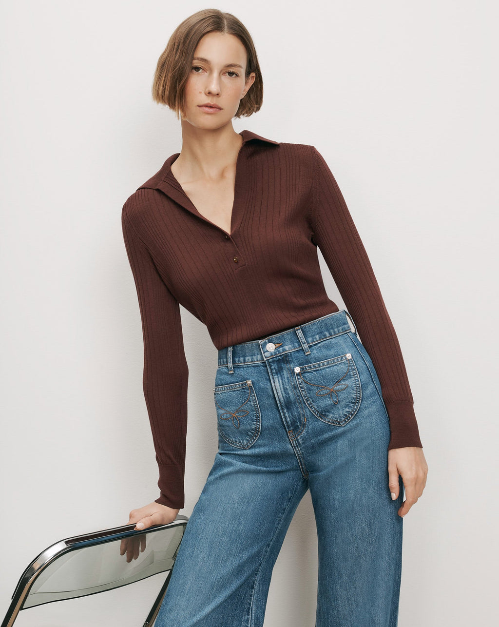 Pull en laine mérinos Rouni