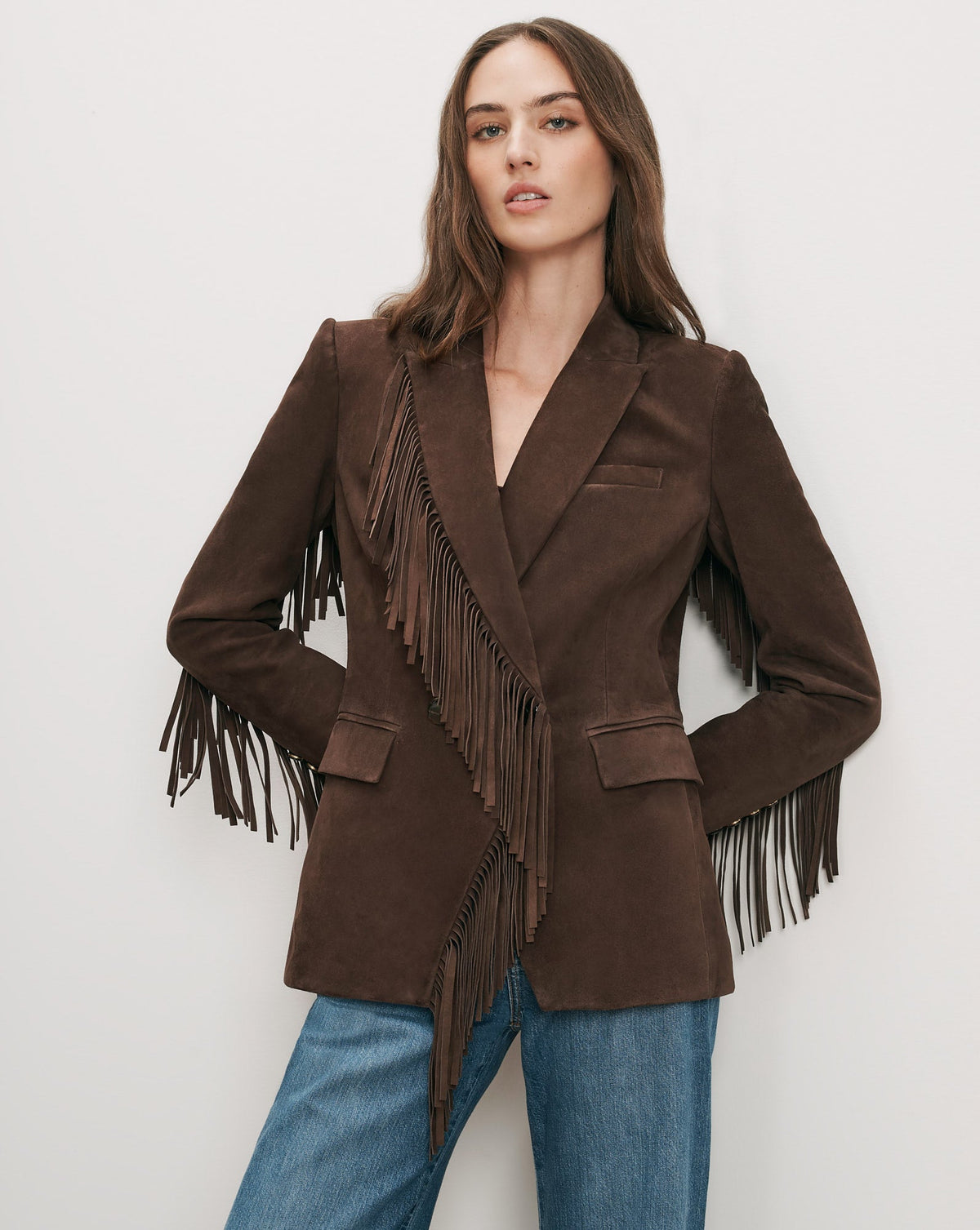 Pali Suede Fringe Jacket
