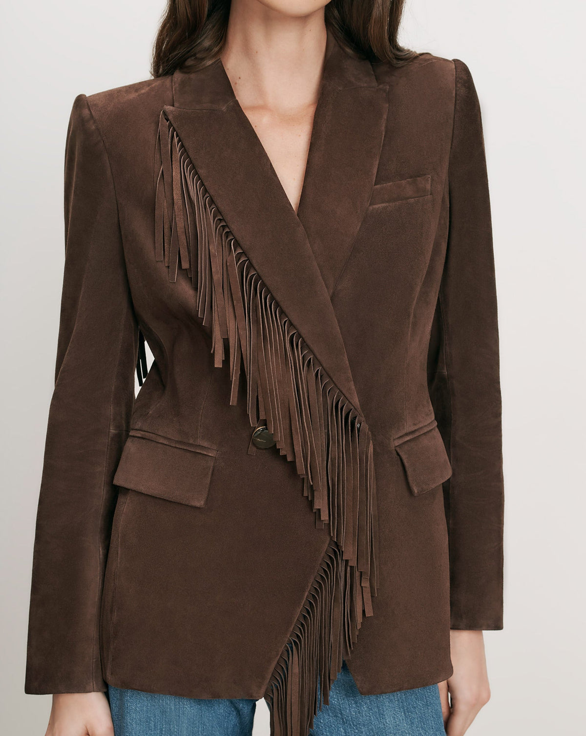 Pali Suede Fringe Jacket