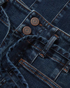 Jupe-midi en jean Pavana