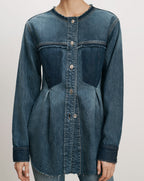 Weslia Denim Shacket