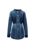Weslia Denim Shacket