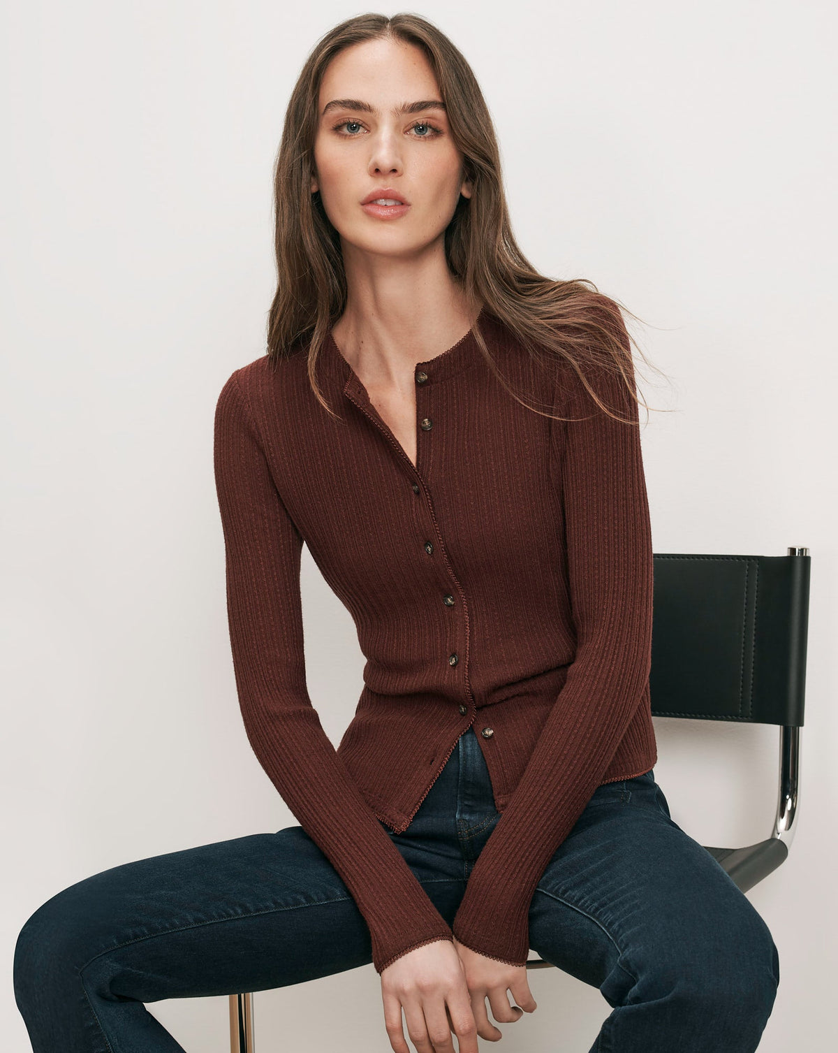 Lira Pointelle Cardigan