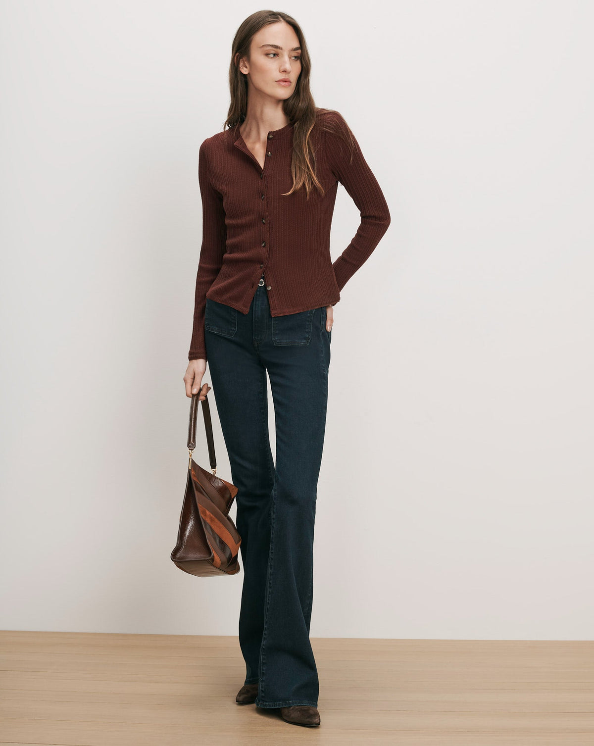 Lira Pointelle Cardigan
