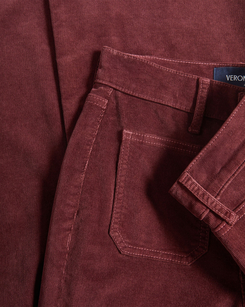 Pantalon skinny-évasé en velours côtelé Beverly