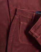Pantalon skinny-évasé en velours côtelé Beverly