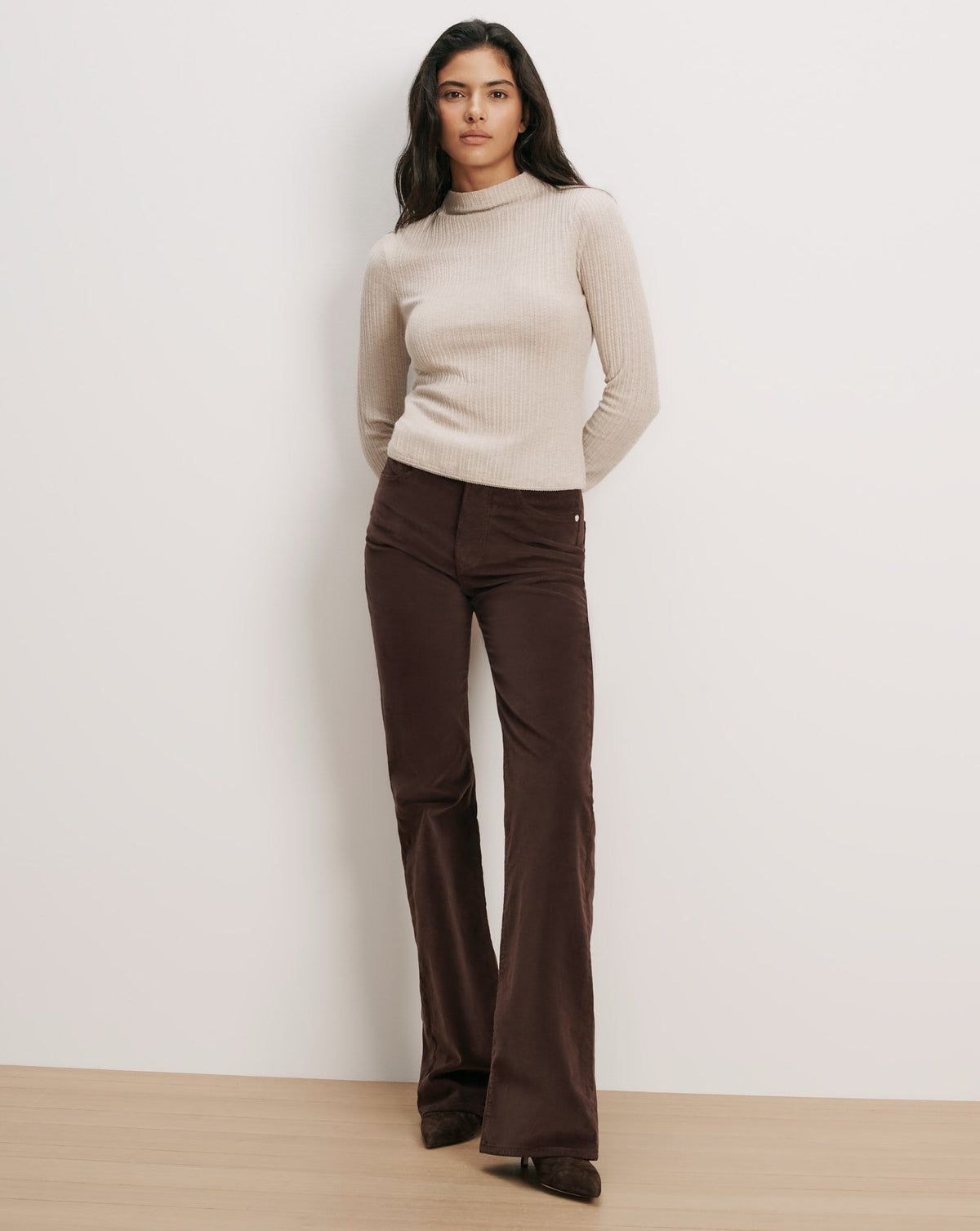 Nadja Mock-Neck Top