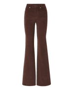 Crosbie Corduroy Slim Wide-Leg Pant