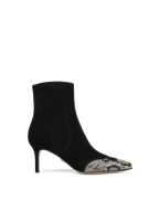Lisa Western Mid-Heel Ankle-Boot