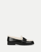 Mocassins Penny en peau de mouton