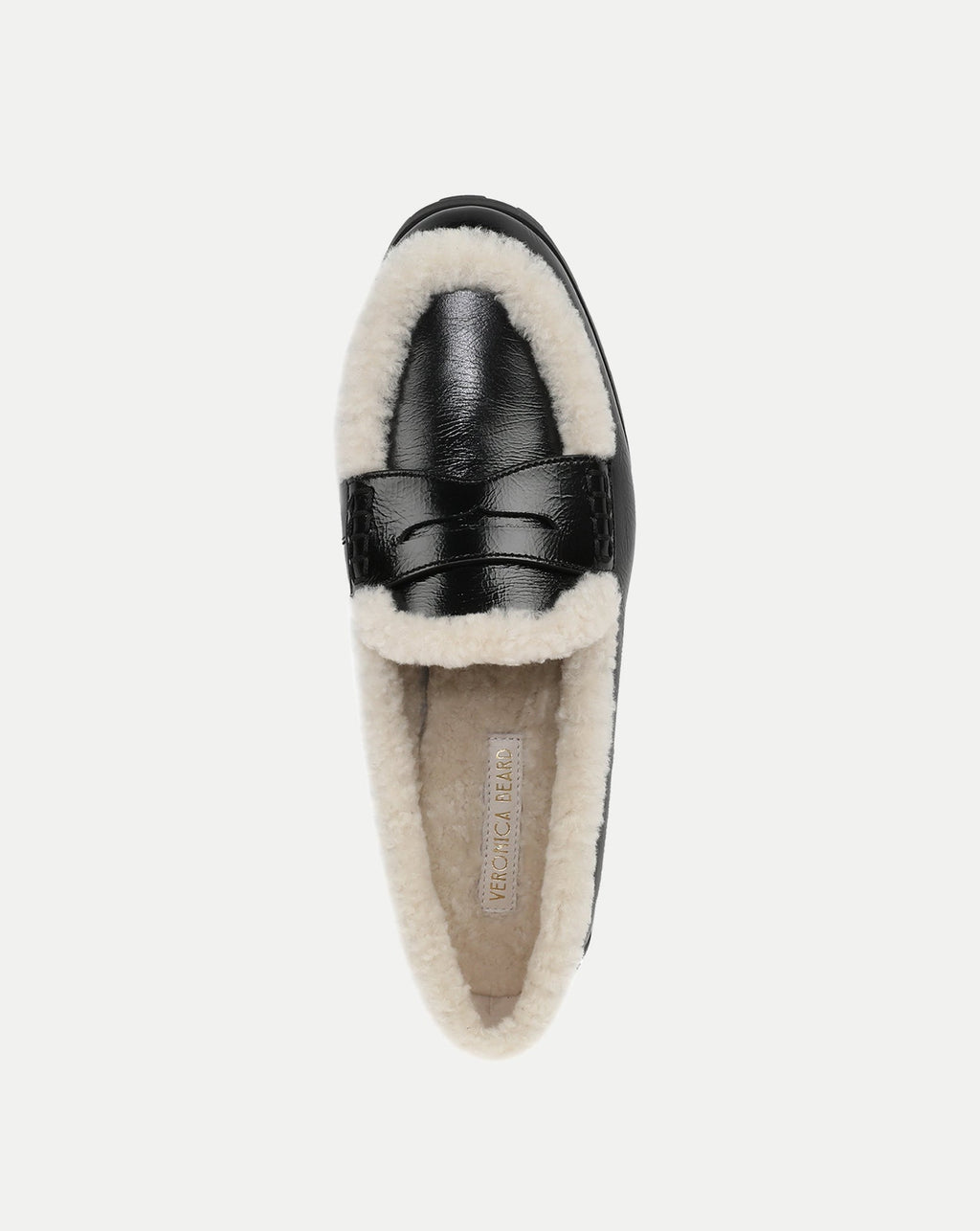 Mocassins Penny en peau de mouton