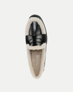 Mocassins Penny en peau de mouton