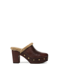 Larken Shearling Platform Clog