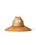 Chapeau de paille de raquette