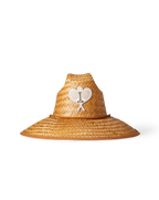 Chapeau de paille de raquette