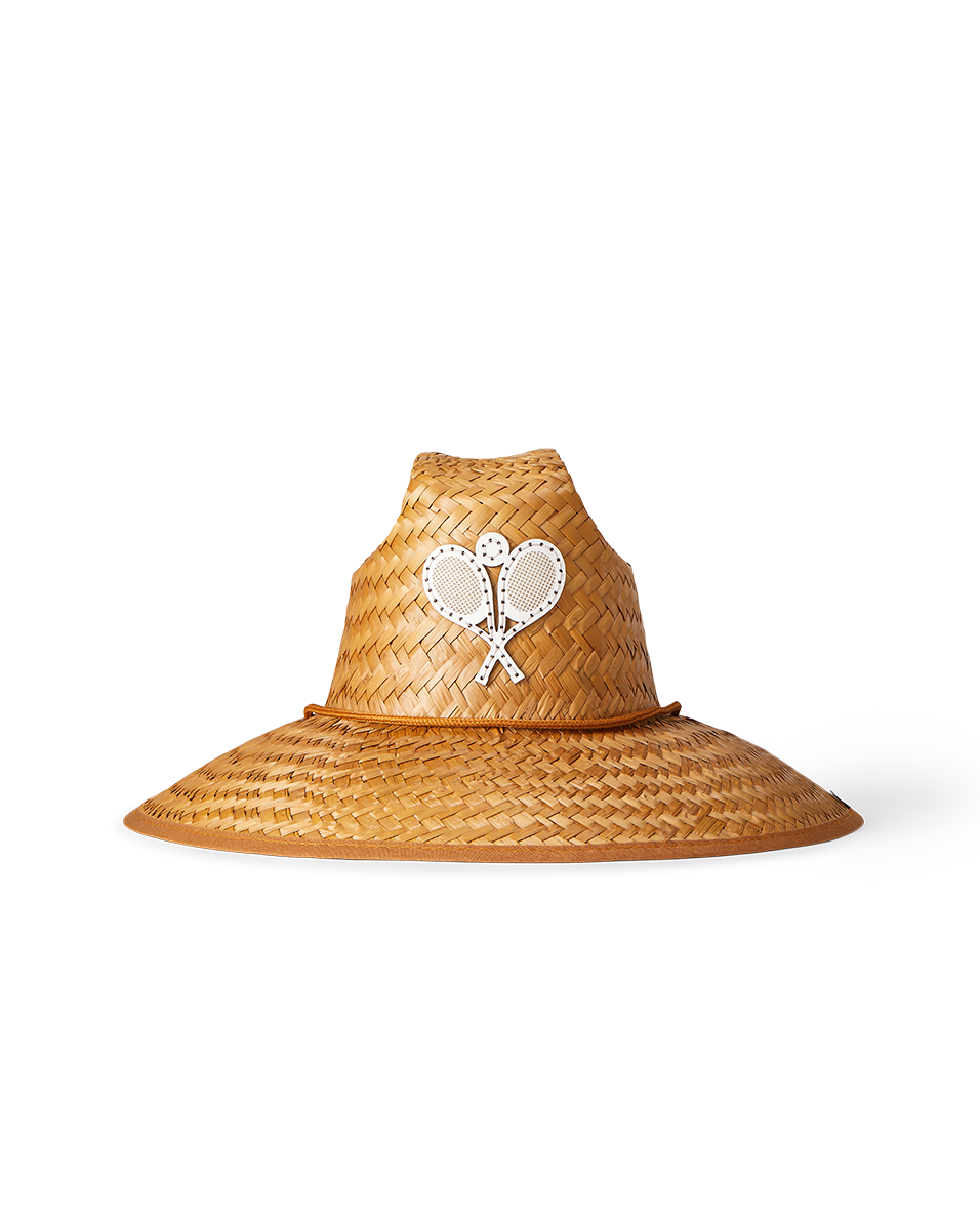 Racquet Straw Hat