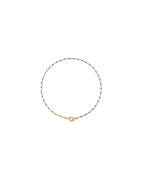 Enamel Bead Chain Anklet