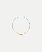 Enamel Bead Chain Anklet