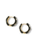 Créoles Huggie en Cristal et Émail