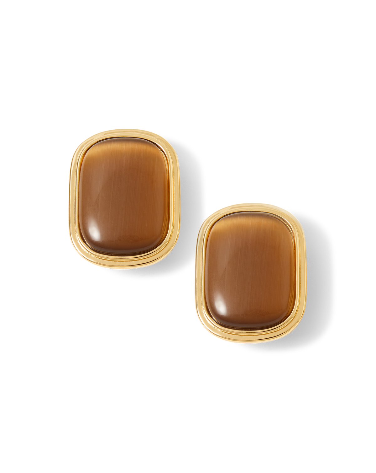 Cat's Eye Stone Earring