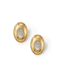 Boucle d'oreille cabochon œil-de-chat