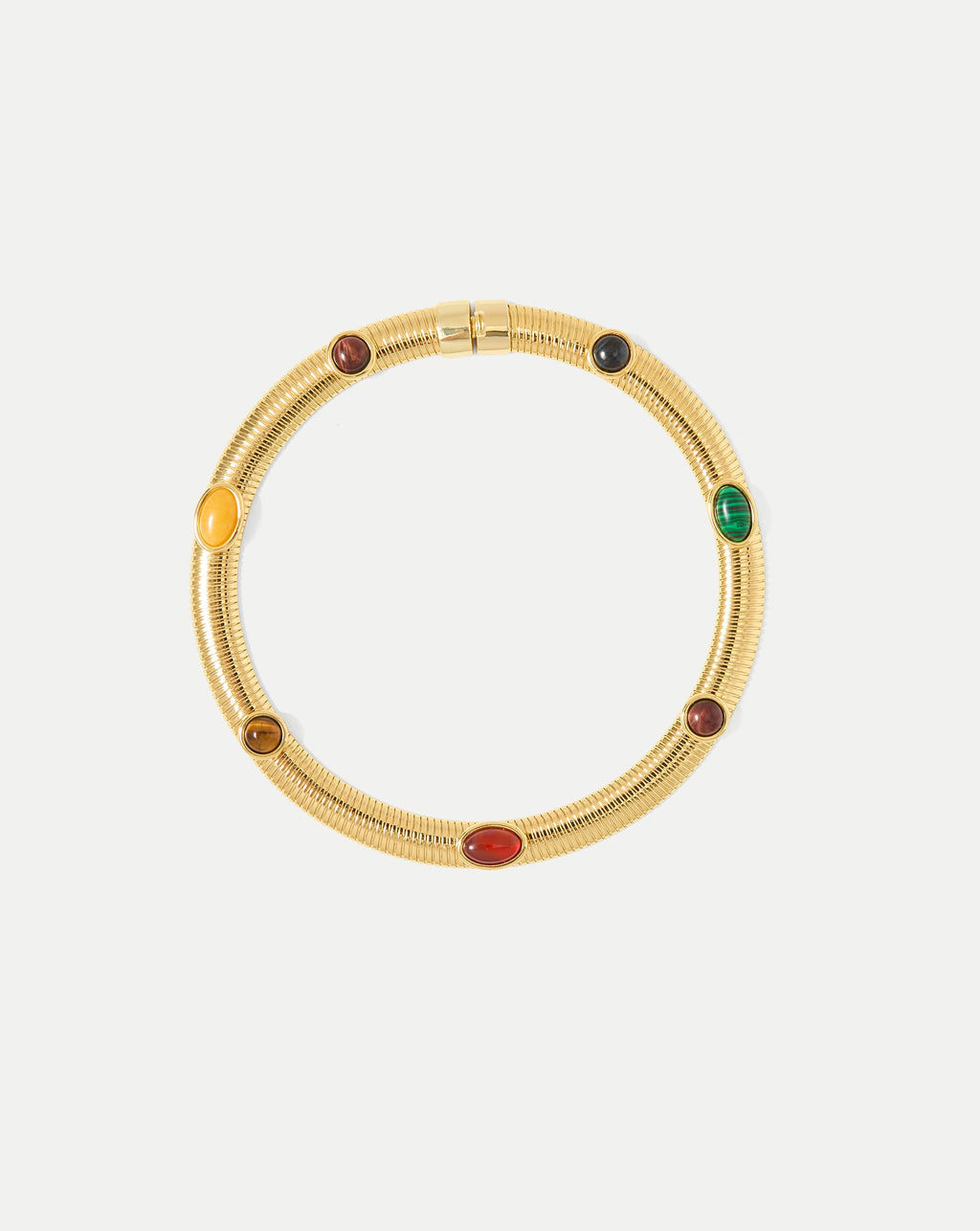 Collier ras de cou Tubogas orné