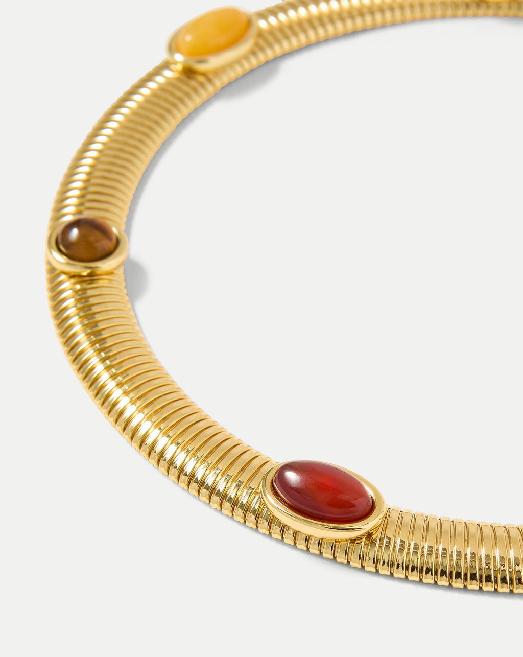 Collier ras de cou Tubogas orné