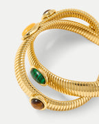 Collier ras de cou Tubogas orné