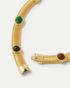 Collier ras de cou Tubogas orné